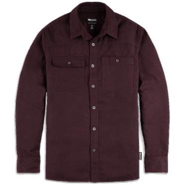 Camisa De Franela De Retroalimentación Para Hombres De Investigación Al Aire Libre Kalamata