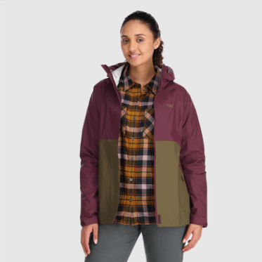 Chaqueta De Lluvia Apollo Para Mujer De Investigación Al Aire Libre Kalamata/loden