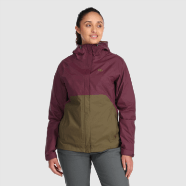 Chaqueta De Lluvia Apollo Para Mujer De Investigación Al Aire Libre Kalamata/loden