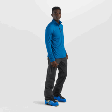 Pantalones De Investigación Al Aire Libre Para Hombre Skyward Ii Ascentshell Negro