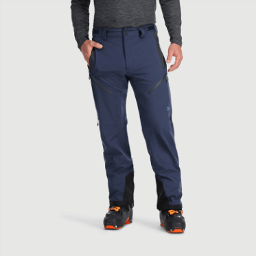 Pantalones De Investigación Al Aire Libre Para Hombre Skyward Ii Ascentshell Azul Marino