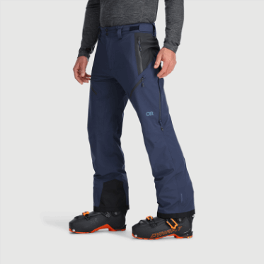 Pantalones De Investigación Al Aire Libre Para Hombre Skyward Ii Ascentshell Azul Marino