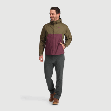 Chaqueta Impermeable Para Hombre Apollo De Investigación Al Aire Libre Loden/kalamata