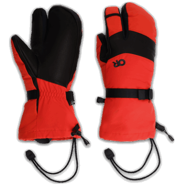 Guantes De 3 Dedos Highcamp Para Hombres De Investigación Al Aire Libre Arándano