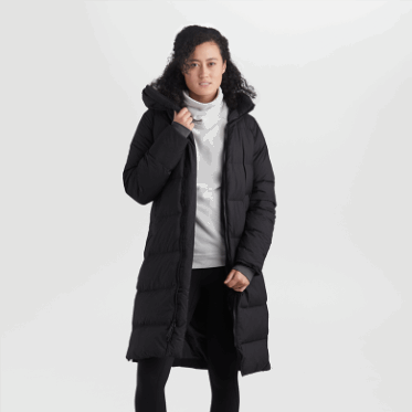 Outdoor Research Coze Down Parka Mujer Negro