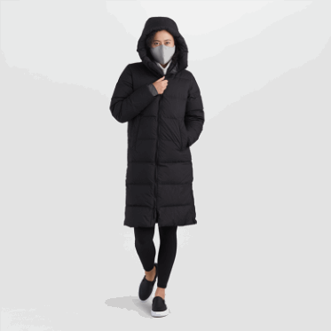 Outdoor Research Coze Down Parka Mujer Negro