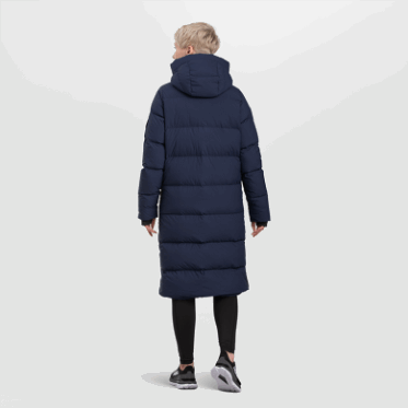 Outdoor Research Coze Down Parka Para Mujer Azul Marino