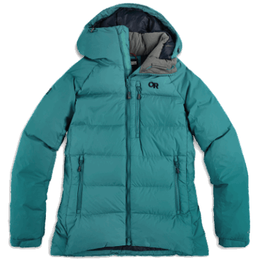 Parka De Plumón Súper Alpino Para Mujer De Investigación Al Aire Libre Lago Profundo