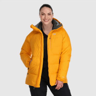 Parka De Plumón Súper Alpino Para Mujer De Investigación Al Aire Libre Radiante