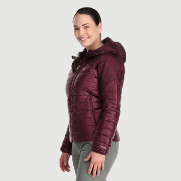 Outdoor Research Sudadera Con Capucha De Plumón De Helio Para Mujer Kalamata