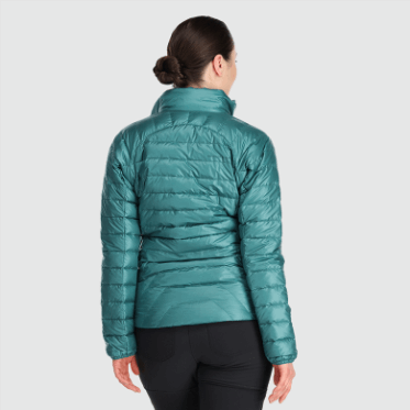 Chaqueta De Plumón De Helio Para Mujer De Investigación Al Aire Libre Lago Profundo