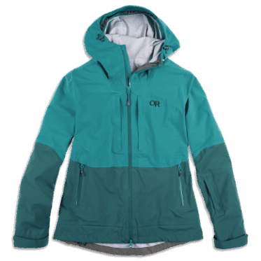 Chaqueta De Carburo Para Mujeres De Investigación Al Aire Libre Lago Profundo/línea De árboles