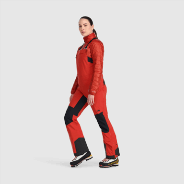 Baberos Mujer Arcangel Gore-tex® De Outdoor Research Cranberry/black