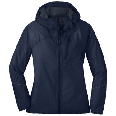 Chubasquero Helio Mujer Outdoor Research Azul Marino