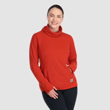 Outdoor Research Jersey Con Capucha De Mezcla De Frutos Secos Para Mujer Arándano