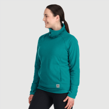Investigación Al Aire Libre Trail Mix Para Mujer Jersey Con Capucha Lago Profundo