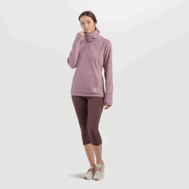 Polilla De Jersey Con Capucha De Mezcla De Senderos Para Mujer De Investigación Al Aire Libre