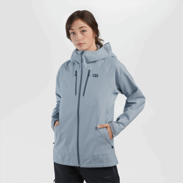 Chaqueta Ascentshell De Microgravedad Para Mujer De Investigación Al Aire Libre ártico