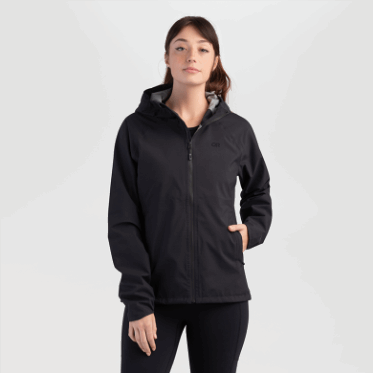 Chaqueta De Mujer Motive Ascentshell De Outdoor Research Negra