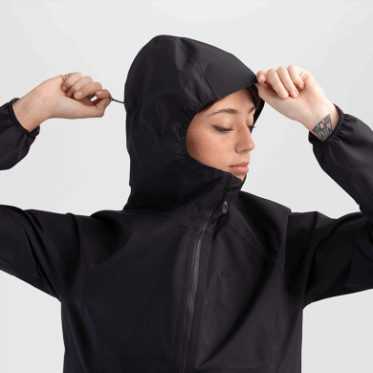 Chaqueta De Mujer Motive Ascentshell De Outdoor Research Negra