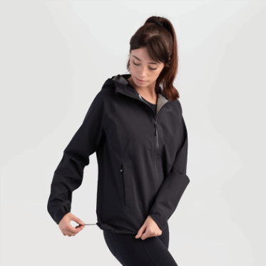 Chaqueta De Mujer Motive Ascentshell De Outdoor Research Negra