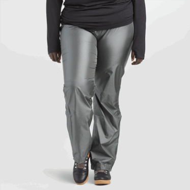 Pantalones De Lluvia De Helio Para Mujer De Investigación Al Aire Libre Peltre