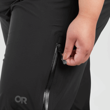 Pantalones De Mujer Outdoor Research Aspire Gore-tex® Negro