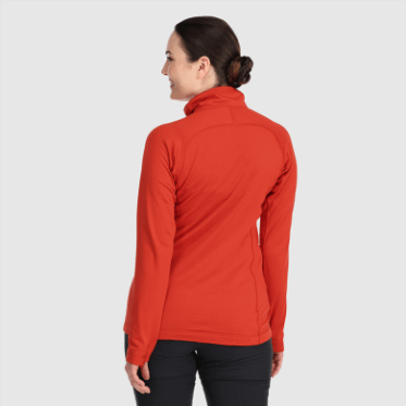 Investigación Al Aire Libre Para Mujer Vigor Quarter Zip Arándano
