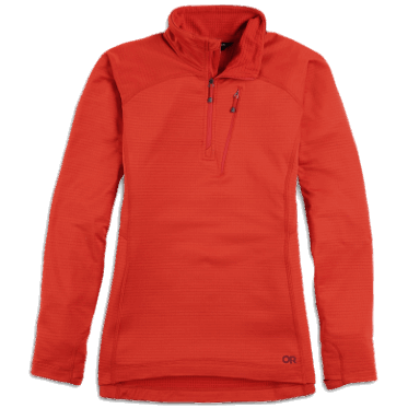 Investigación Al Aire Libre Para Mujer Vigor Quarter Zip Arándano