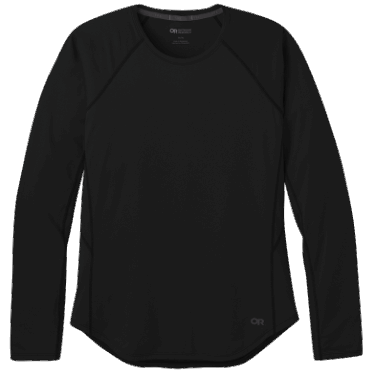 Camiseta De Manga Larga Argon Mujer Outdoor Research Negra