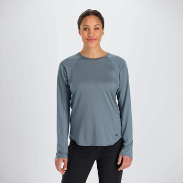Camiseta De Manga Larga Argon Para Mujer Outdoor Research Nimbus