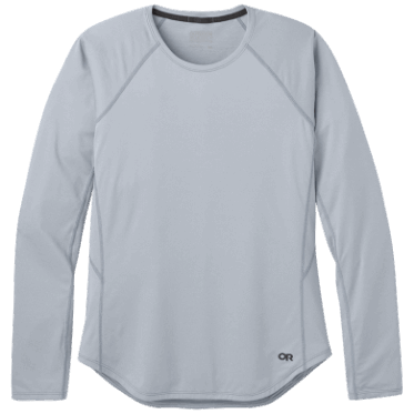 Camiseta De Manga Larga Argon Para Mujer De Outdoor Research Titanio