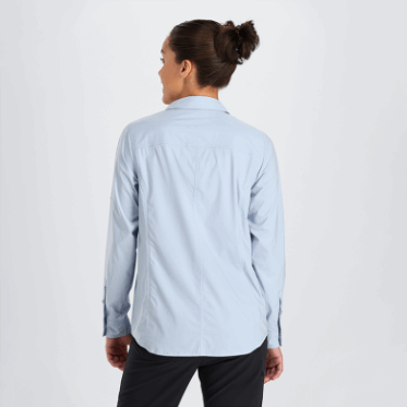 Camisa De Manga Larga Para Mujer De La Estación De Paso De Investigación Al Aire Libre ártico