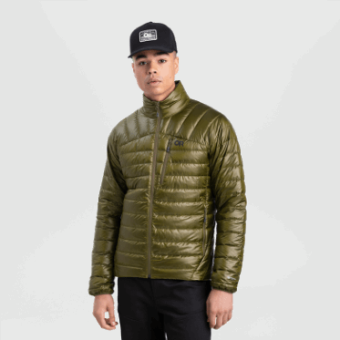 Chaqueta De Plumón De Helio Para Hombre De Investigación Al Aire Libre Loden