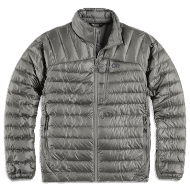 Chaqueta De Plumón De Helio Para Hombre De Investigación Al Aire Libre Peltre