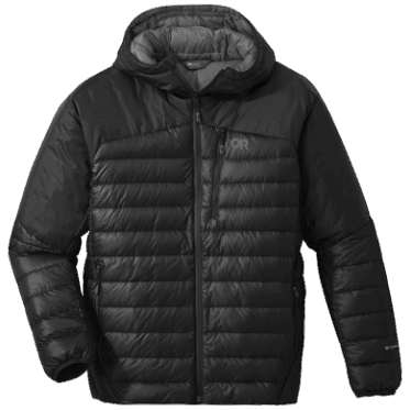 Outdoor Research Men's Helium Down Hoodie Negro