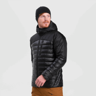 Outdoor Research Men's Helium Down Hoodie Negro