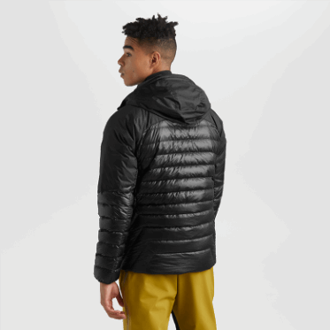 Outdoor Research Men's Helium Down Hoodie Negro