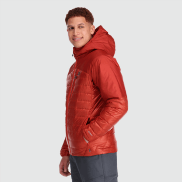 Sudadera Con Capucha De Plumón De Helio Para Hombre De Investigación Al Aire Libre Arándano