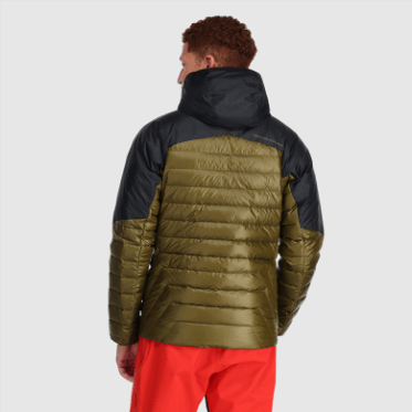 Outdoor Research Men's Helium Down Hoodie Loden/Negro
