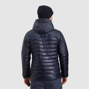 Outdoor Research Men's Helium Down Hoodie Azul Marino