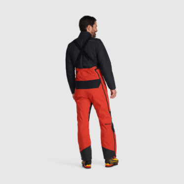 Baberos De Gore-tex® De Arcángel Para Hombre De Investigación Al Aire Libre Arándano/negro
