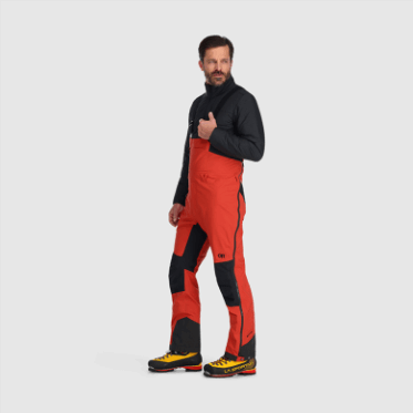 Baberos De Gore-tex® De Arcángel Para Hombre De Investigación Al Aire Libre Arándano/negro