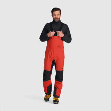 Baberos De Gore-tex® De Arcángel Para Hombre De Investigación Al Aire Libre Arándano/negro