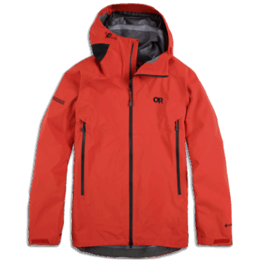 Chaqueta De Gore-tex® Arcángel Para Hombre De Investigación Al Aire Libre Negra