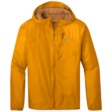Chaqueta De Lluvia De Helio Para Hombres De Investigación Al Aire Libre Radiante