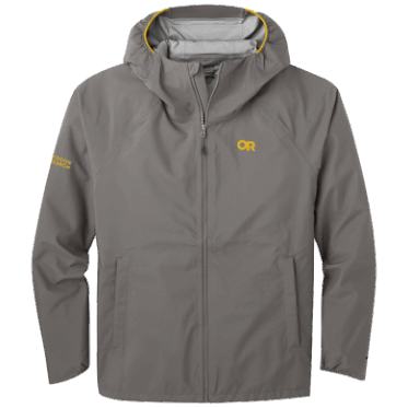 Outdoor Research Motive Ascentshell - Chaqueta Para Hombre, Color Peltre