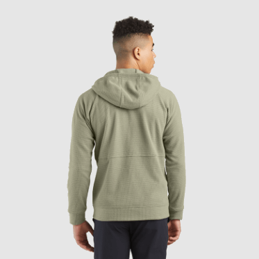 Sudadera Con Capucha De Mezcla De Senderos Para Hombres De Investigación Al Aire Libre Pedernal