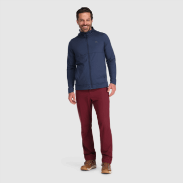 Outdoor Research Baritone Sudadera Con Cremallera Completa Para Hombre Negra
