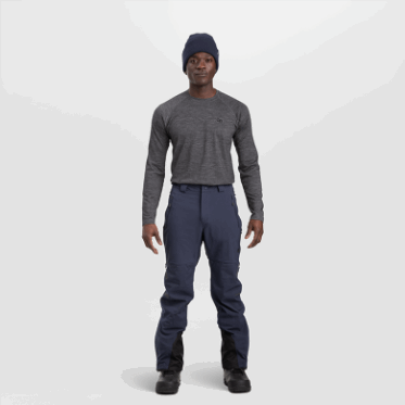 Outdoor Research Hombres Trailbreaker Ii Pantalones Azul Marino